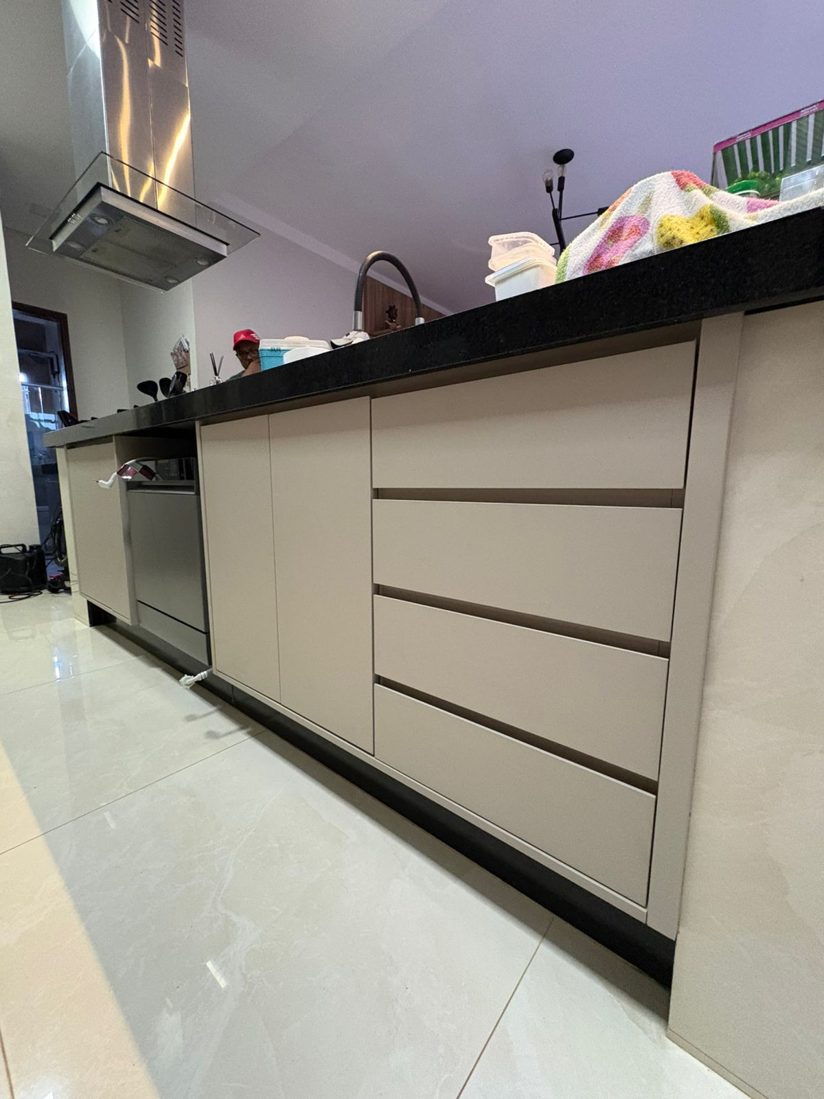 Gabinete de cozinha planejado